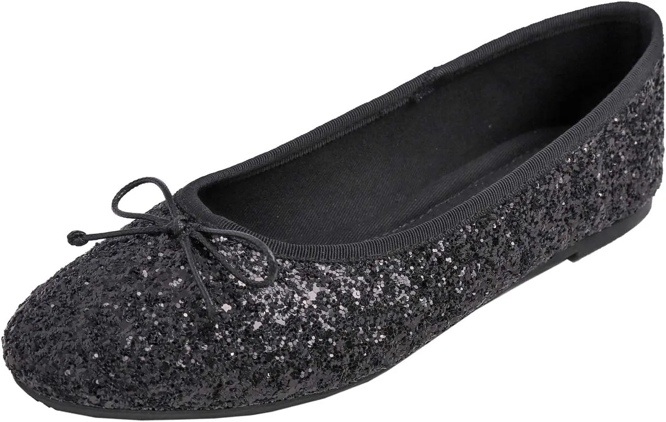 Cushion Insock Patent Ballet Flat soloist conference FEVERSOLE Women's Macaroon Colorful Memory Foam 