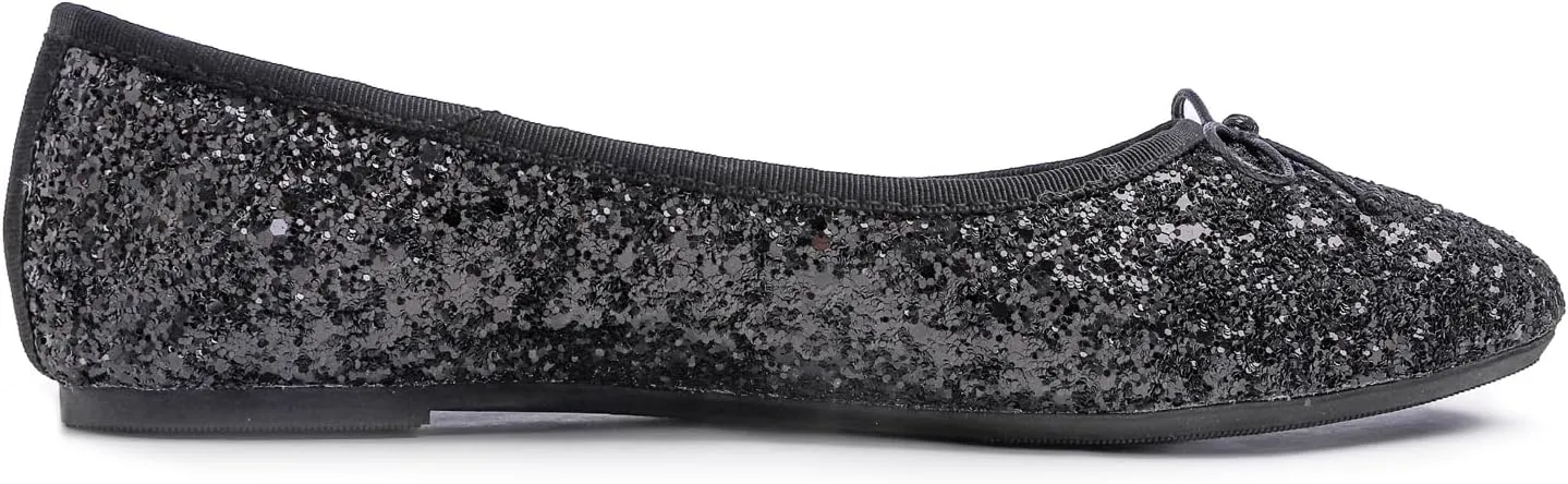 Cushion Insock Patent Ballet Flat soloist conference FEVERSOLE Women's Macaroon Colorful Memory Foam 