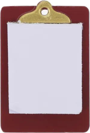 Cute Dollhouse Accessory for Miniature Scenes Safe Paper and Lifelike Design for Enhanced Home Decor BESPORTBLE compete eagerly horn 5pcs Mini Paper Clipboard Model 