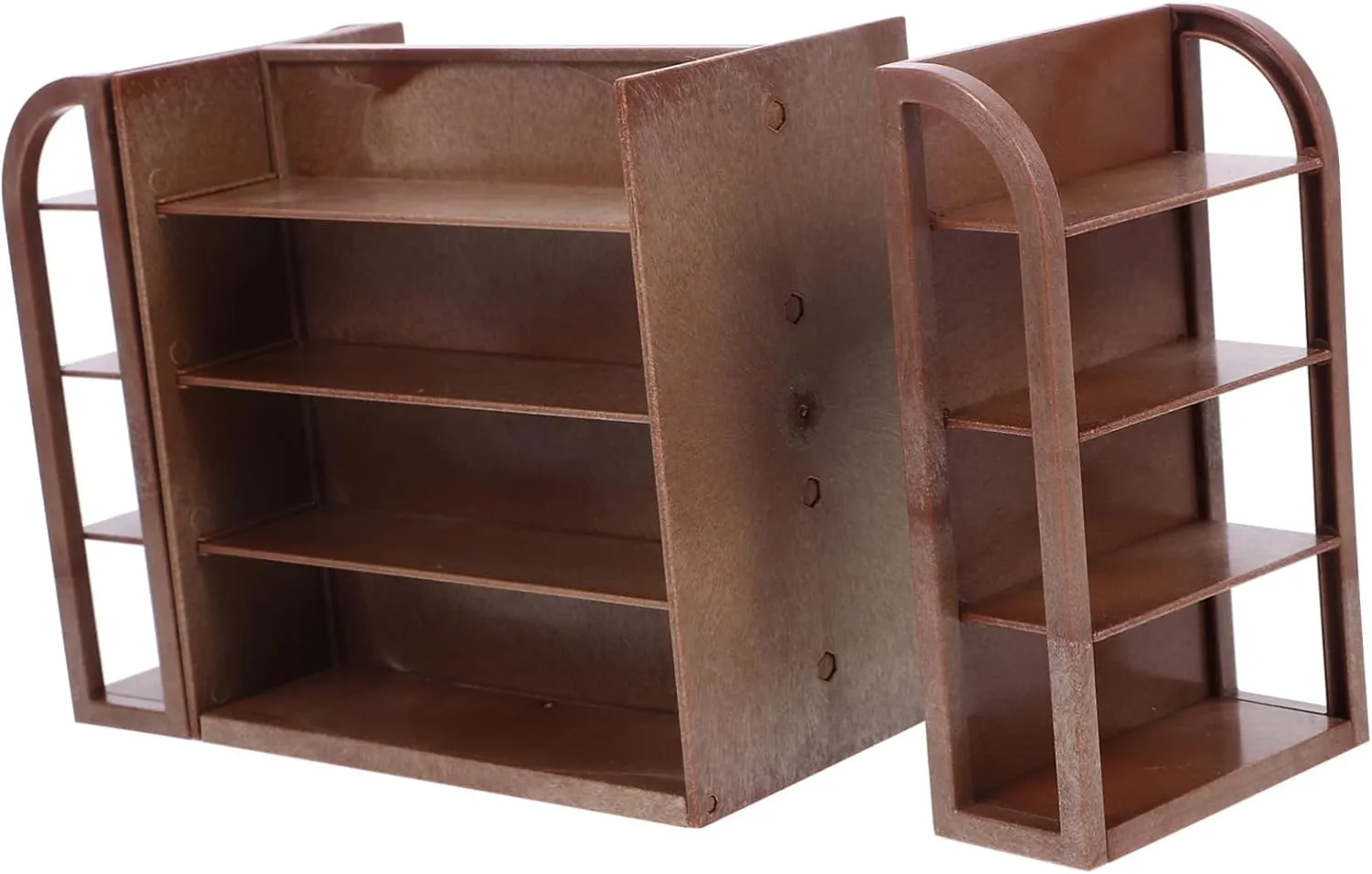 Decorative Miniature Furniture Storage Rack for Dollhouse Lightweight Stand Rack for Landscape Garden Accessories Inspires Creativity and guess educable replenish Imagination for Boys and SUPVOX Mini House Shelf 