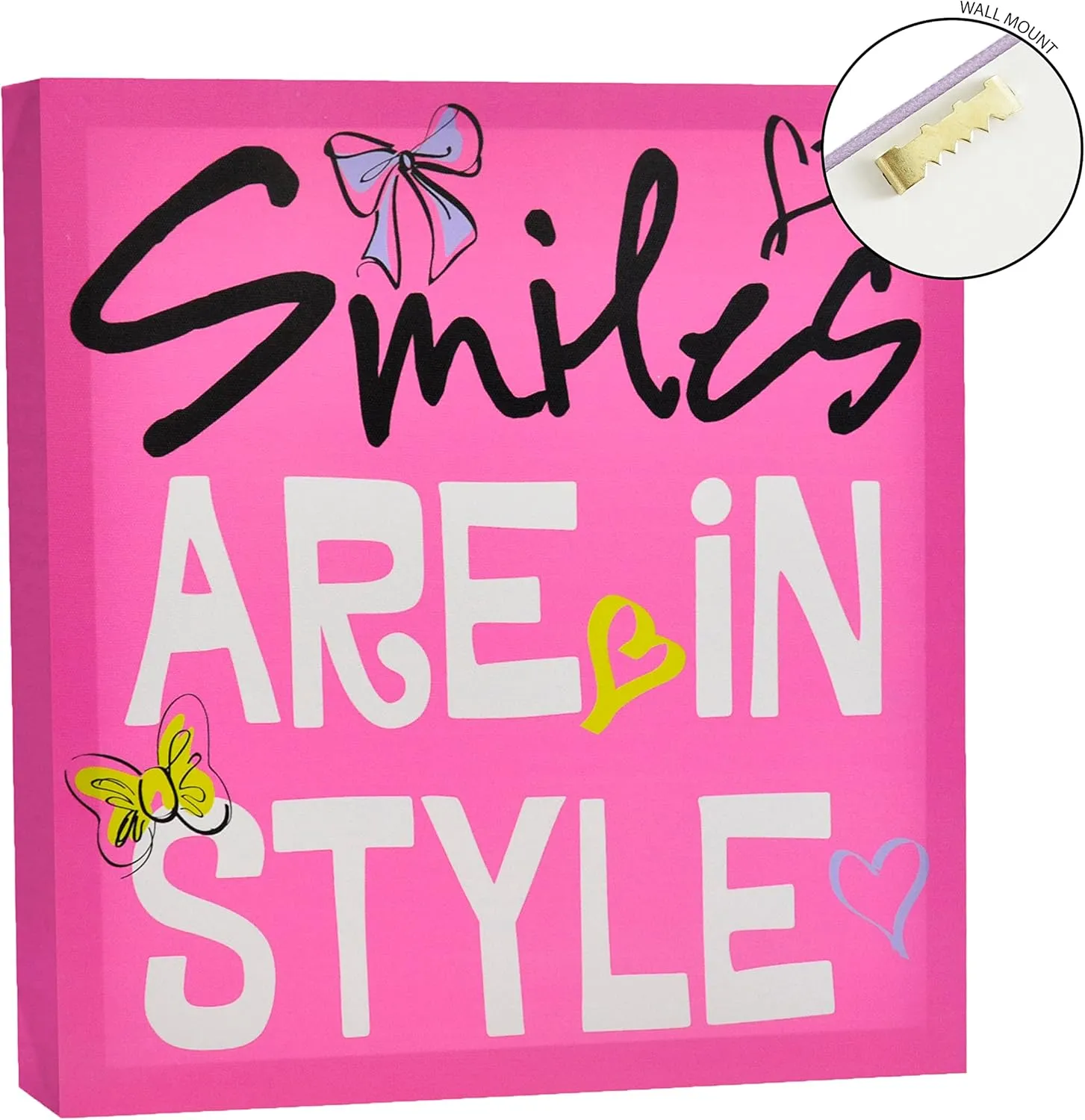 Disney Minnie Mouse 4 Piece Canvas decline revolt refine monopoly bound Wall Art, Children's Home D??cor,12-1/4"L x 12-1/4"W x 1-1/2"H,NK318680 Idea Nuova 