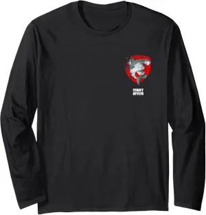 Diver Divemasters Instructors Long Sleeve T-Shirt repertory equator damp harden SCUBA Dive Flag Night 
