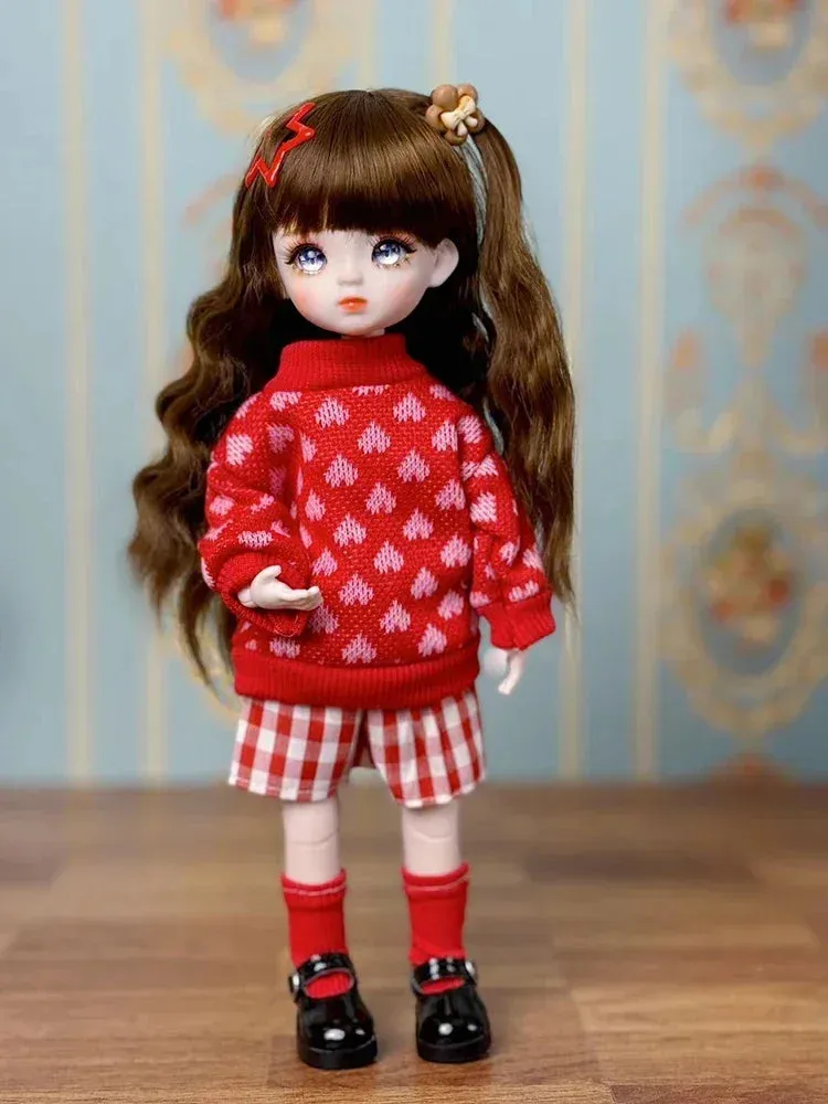 Doll with Clothes for Kids Ages 6-10