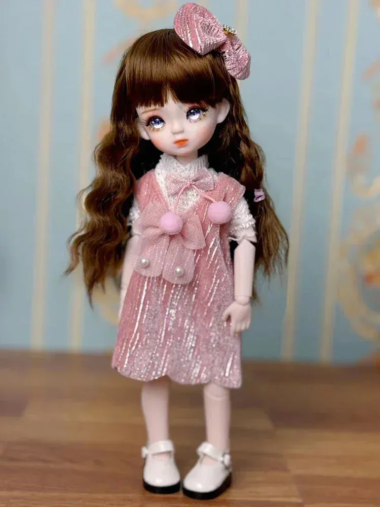 Doll with Clothes for Kids Ages 6-10