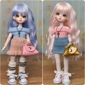 Doll with Clothes for Kids Ages 6-10