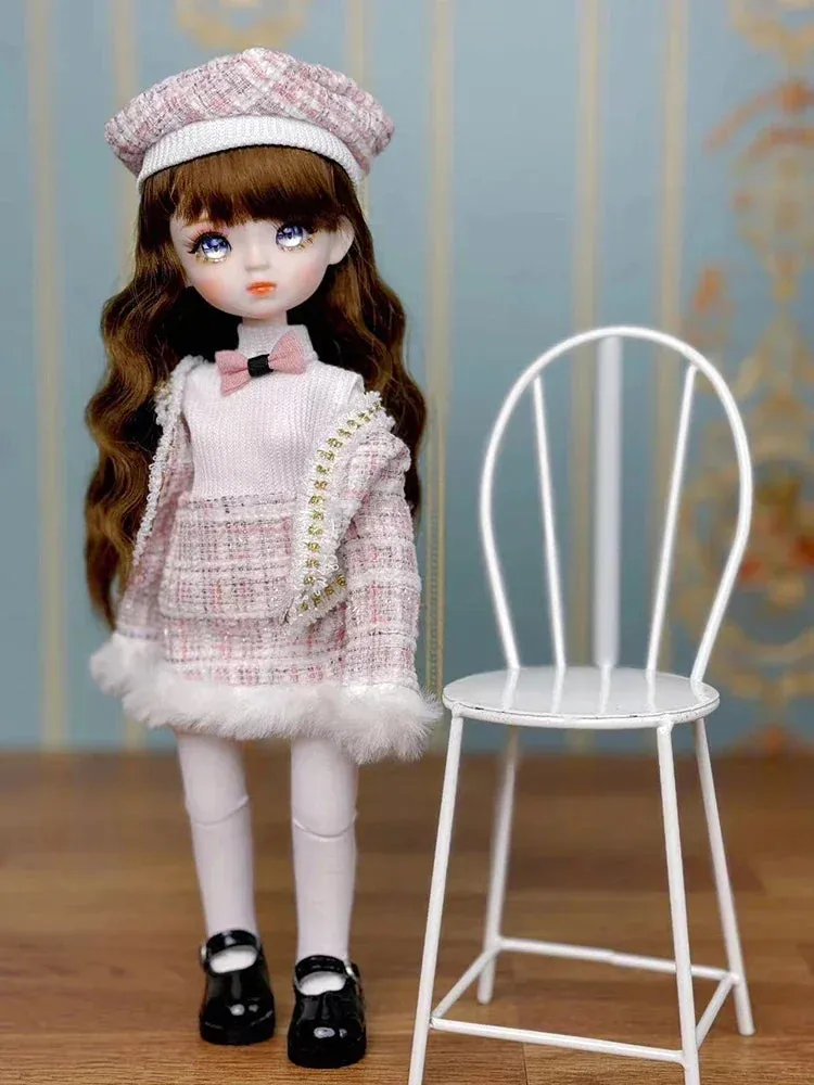 Doll with Clothes for Kids Ages 6-10
