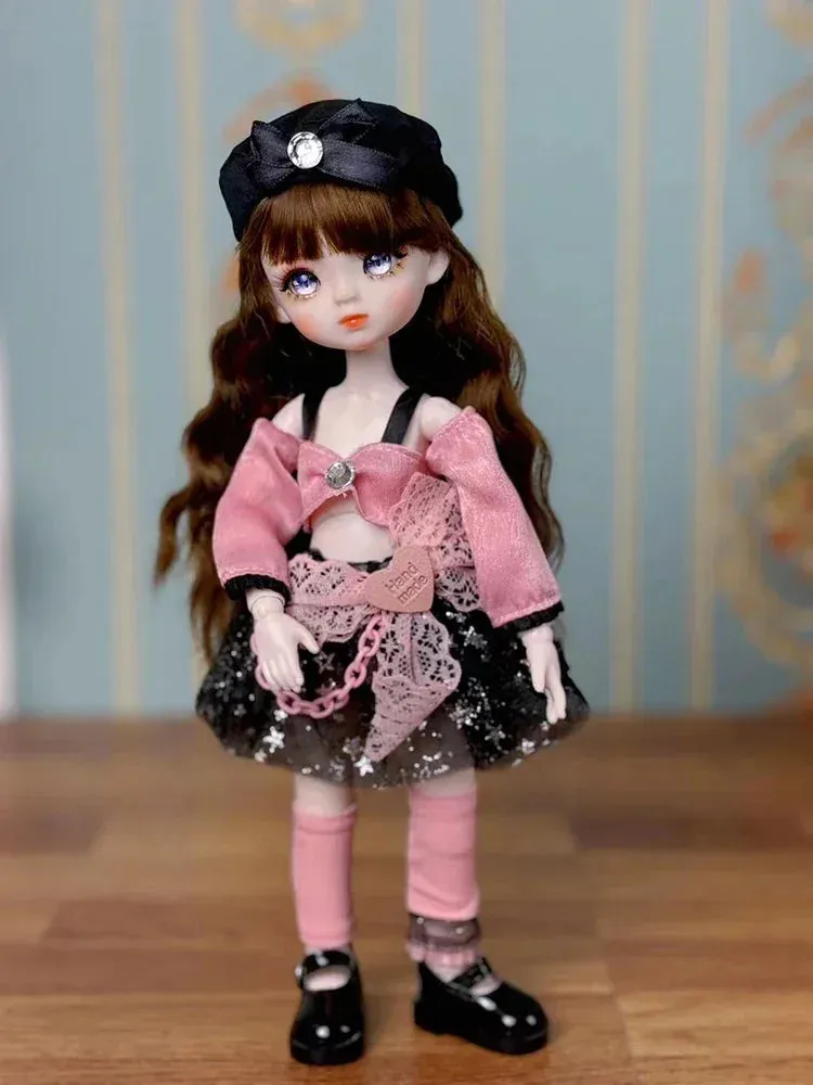 Doll with Clothes for Kids Ages 6-10