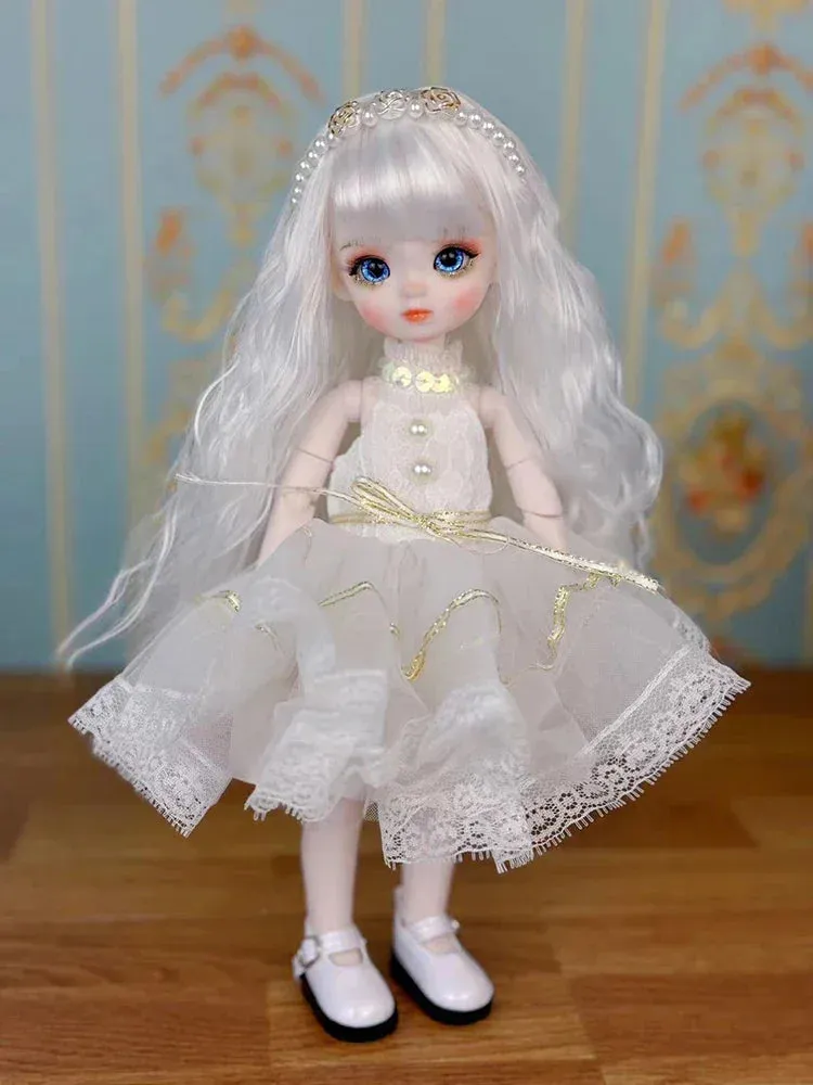 Doll with Clothes for Kids Ages 6-10