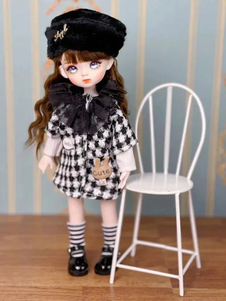 Doll with Clothes for Kids Ages 6-10