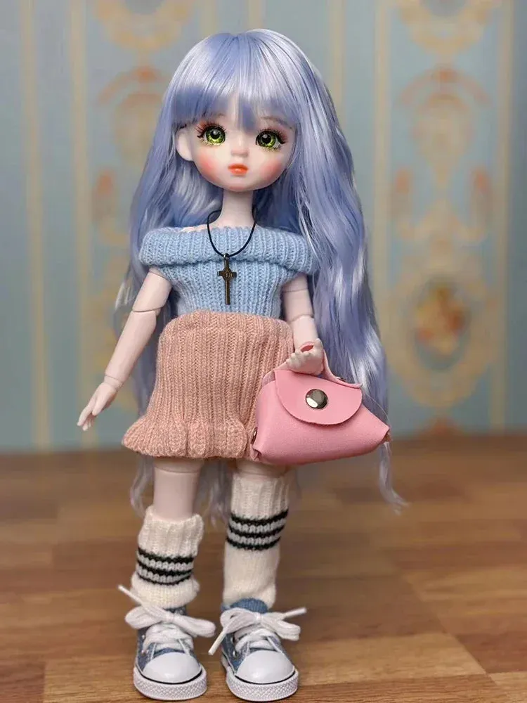 Doll with Clothes for Kids Ages 6-10
