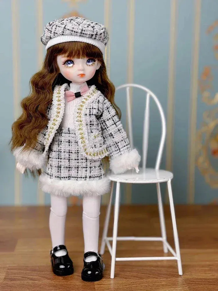 Doll with Clothes for Kids Ages 6-10