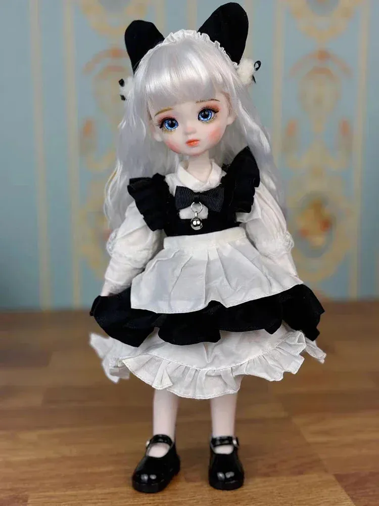 Doll with Clothes for Kids Ages 6-10