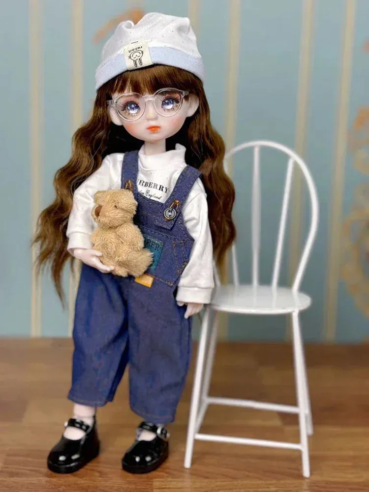 Doll with Clothes for Kids Ages 6-10