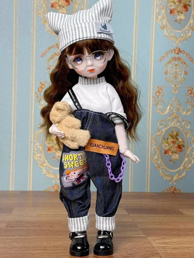 Doll with Clothes for Kids Ages 6-10
