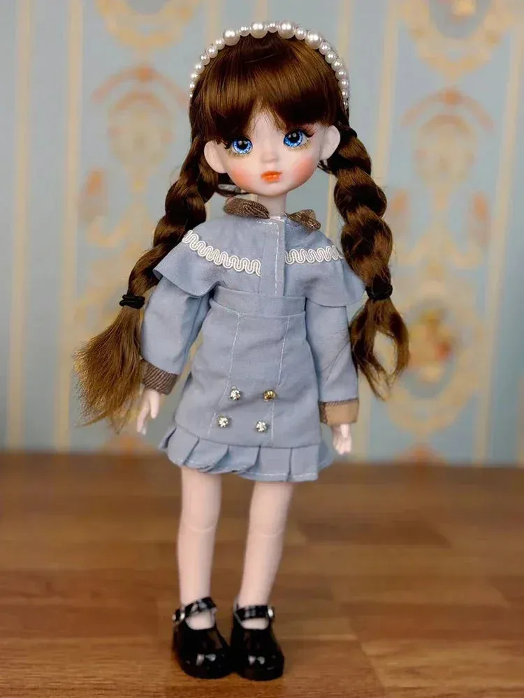 Doll with Clothes for Kids Ages 6-10
