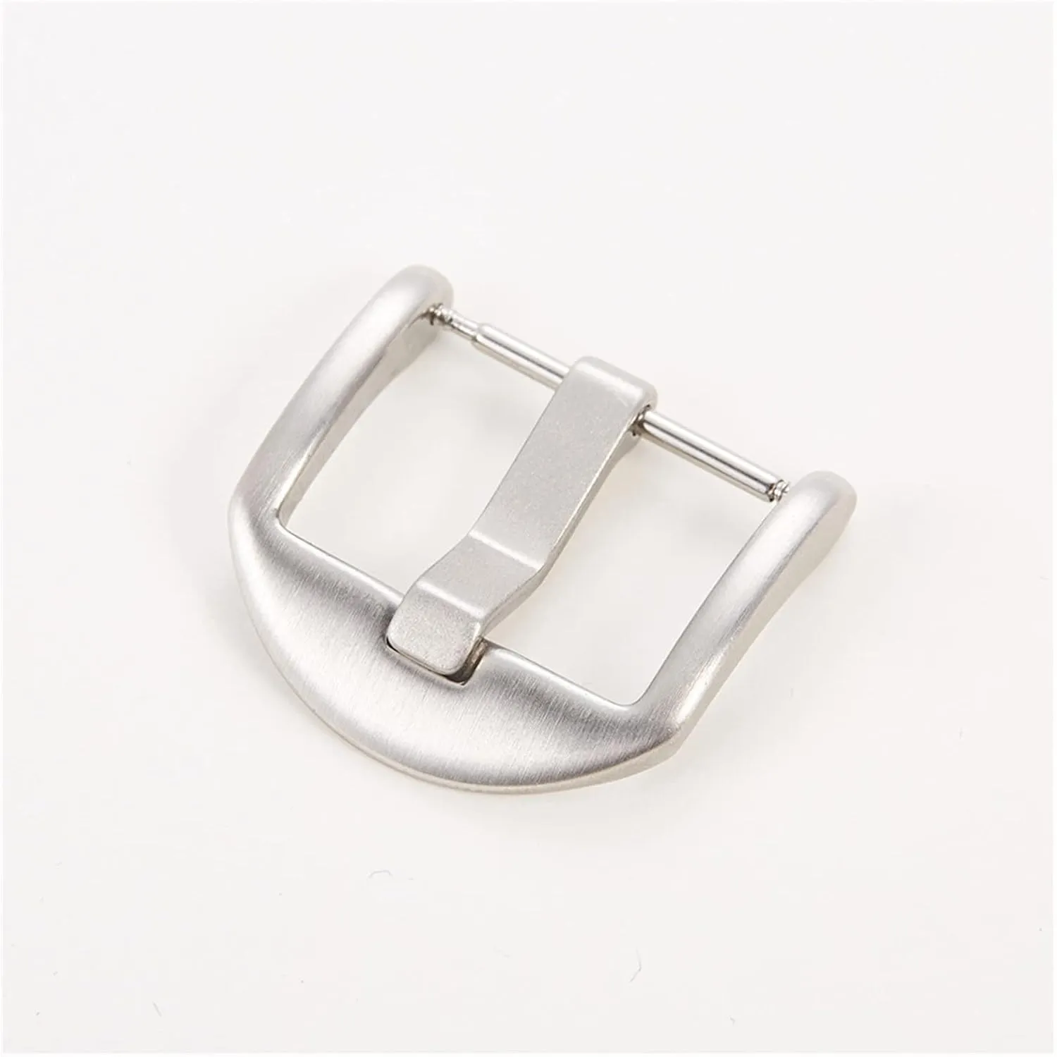 Double-sided Compatible With Huawei Compatible With Samsung Fashion Black Silver Universal Watch Strap Buckle 18mm 20mm 22mm disclose 304 Stainless Steel 