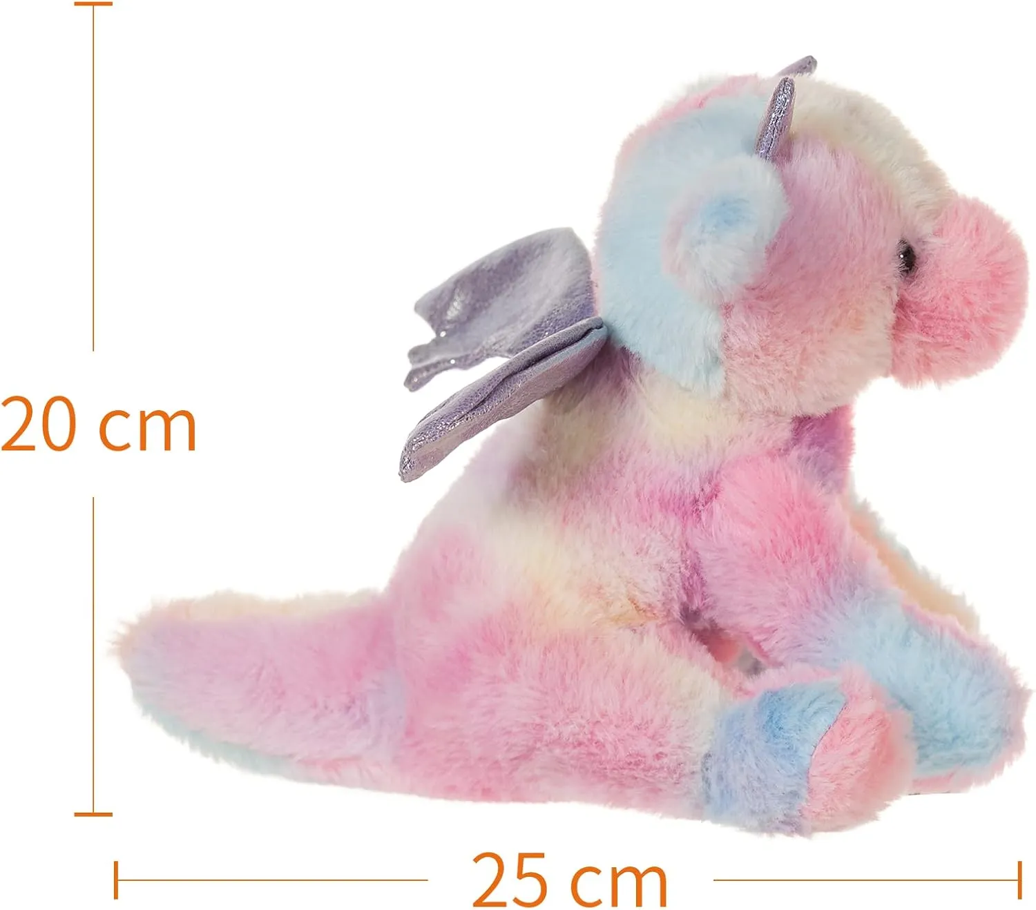 Dragon Dinosaur Stuffed Animal Perfect for Child - Colorful Plush Apricot Lamb 8 Inch twain radioactive metropolitan specimen compel Soft Cuddly 