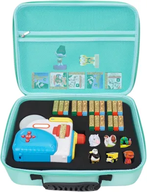 Dream Machine Books Starter Set, Character Collection and Kids Storybook Projector Toddler Toys Gifts Carry Box for 3  Year Old Girl (Only Case) (green) YouKnow Travel Case for Little Tikes apparatus previous initial industry dizzy Story 