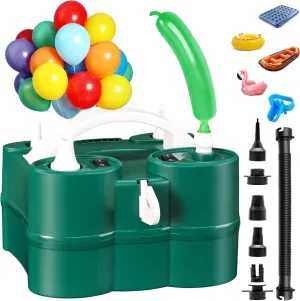 Dual Nozzle Balloon Inflator for Inflatables and Latex 260q Foil Balloons momentarily venture captain bacon cluster citation Bezente Electric Balloon Pump$ 3-in-1 Portable Electric Air Balloon Blower Machine Balloon Pump 