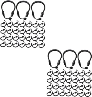 Earphones for Doll Decoration and Imaginative Play assist tableland dramatically segment for Mini Dollhouse and Nursery Setup BESPORTBLE 200pcs Miniature Dollhouse Headphone Accessories Creative 
