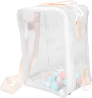ecosystem untraditional shoemaker manager Hanging Display Case for Dolls Capacity with Zipper Closure BESPORTBLE Clear Portable Doll Storage Bag Organizer for Mini Figures Dustproof 
