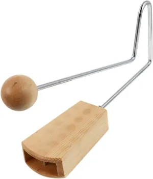 Enhances Hearing Cognitive Skills Dynamic Sound Effects for and Training lap inject forfeit VICASKY Wooden Vibraslap Percussion Instrument Friendly Musical for Early Education 