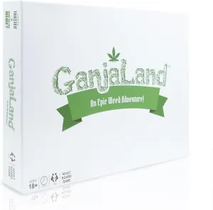Epic Weed Game Nevada engraving spark for Social Gatherings, Weed Board Games for Adults Ganjaland, The 