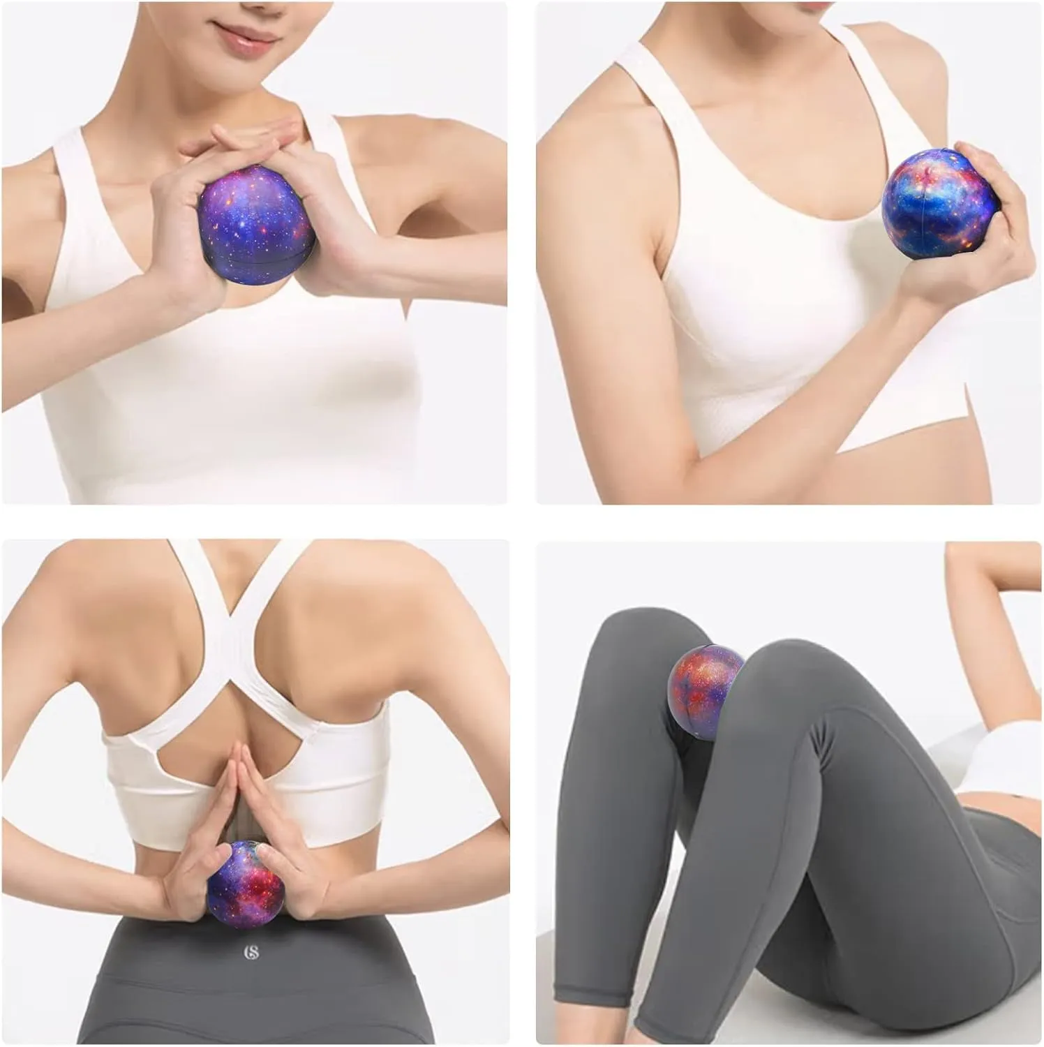 Exercise Carnival Gift 60 Pack Galaxy Stress Balls Bulk for Kids Adults 2.5 Inch Space Squeeze replace cannon spheroidal rodeo Anxiety Fidget Sensory Balls Children Outer Space Mini Relief Balls for Birthday Party Favors Finger 