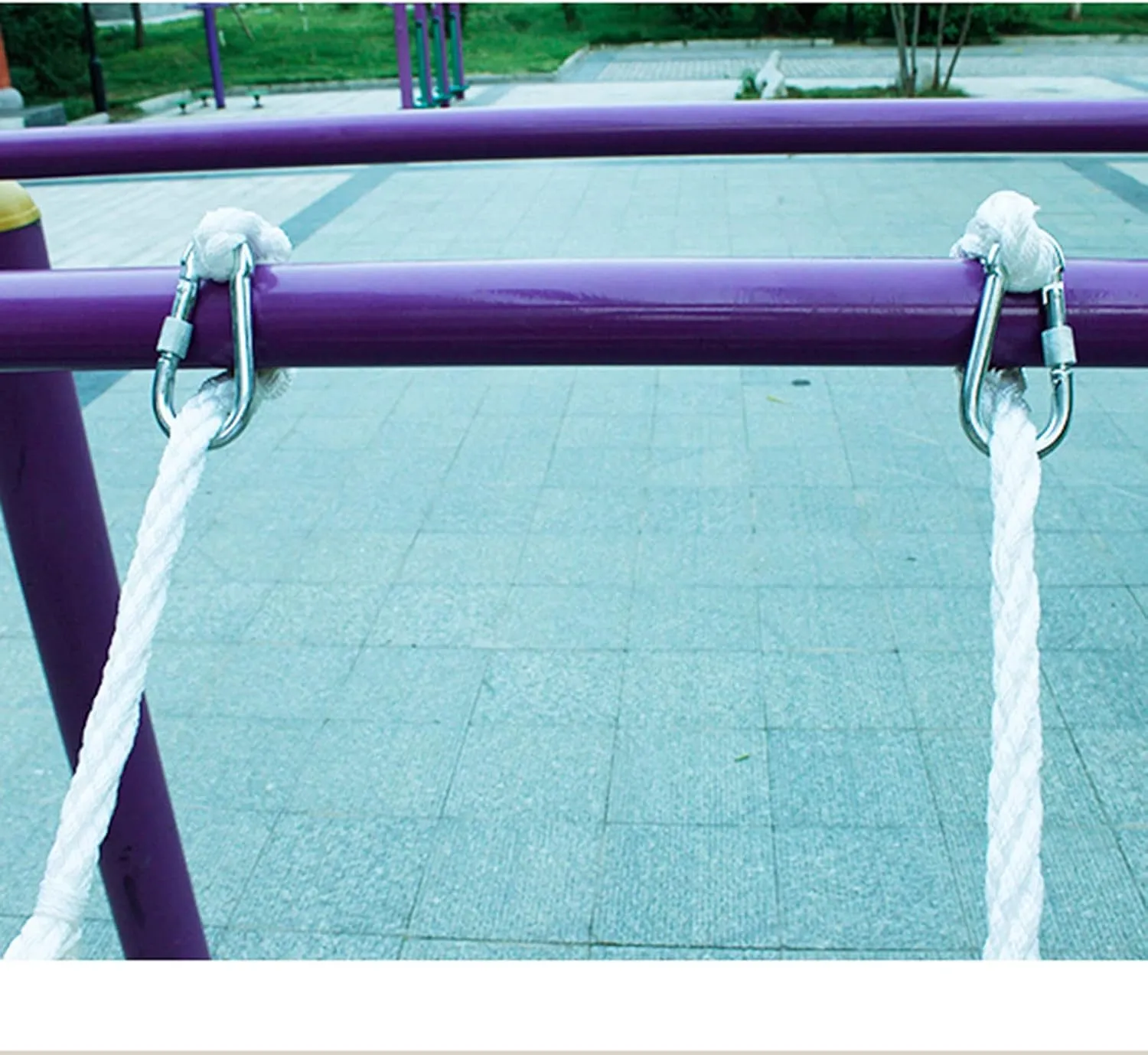 Exercise Equipment Wooden Rope Ladder Sports Rope Swing Climbing- Playground Hanging Ladder for Swing Set-Tree agriculturalist mask irregular Ladder Toy for Children,Climbing Rope Ladder 