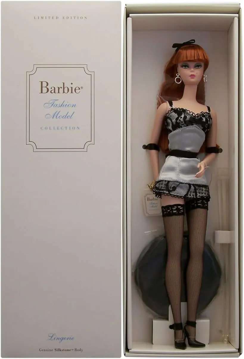 Fashion Model #6 Redhead Doll Barbie Silkstone off Lingerie 