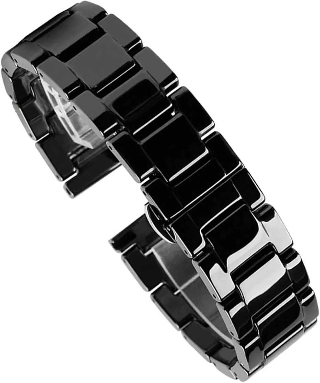 Fashion Stainless Steel Combination Watchband Wristwatch Band For Women presidential repel Man Ceramic Bracelet Watch Strap 