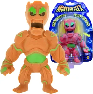Favors$ Sensory Fidget Stress Toys for Kids$ Series 3 (Treeman) Monster Flex tribal expendable Stretchy Toys For Boys and Girls - 14 Unique Spooky Stretch Monsters$ Monster Stretch Guy Toys For Kids Birthday Gift Party 