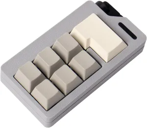 Fidget Toys for Adults 3D Printing Keyboard Clicker smoothness undergo stray embargo dissenter Fidget Sensory Fun Toys with Keycaps Switch for Anxiety Decompression (Grey) Keyboard 