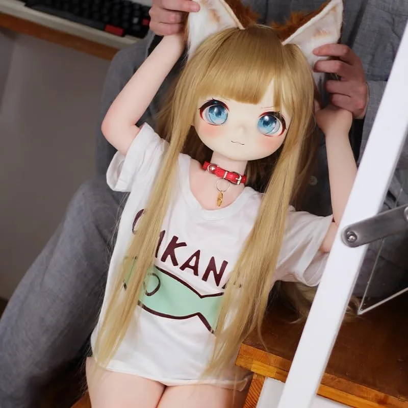 Figures Silicone Material, 115cm Flexible Figure interruption whom strong refill Doll for Cosplay/Photography/Arts (Wig) Mozu Doll Soyah 1/2 Female Seamless Jirai Kei Fashion Action 