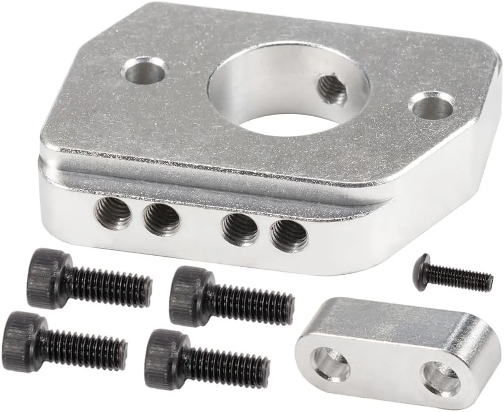 Fits Hobbywing EzRun 5687 5690 Castle 2028 2217 RC Sliding Motor Mount Plate for ARRMA 1/5 KRATON upriver 8S Monster Truck 