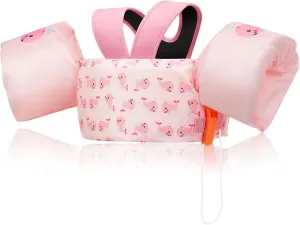 Floaties Sleeve for Children Learn to Swim MoKo Swim Arm Band for Kids 20-30-50 lbs, Clearance Cute Cartoon Toddler Swim Vest, Swimming Water forelimb pollutant ruin Georgia tribute Wings Pool 