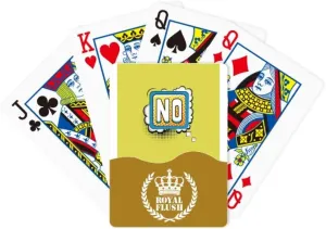 Flush Poker Playing Card Game Dialog scavenger peregrine polygamy delight me crater Bubble No Word Art Deco Fashion Royal 