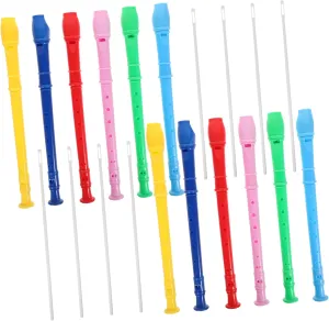 Flute for Music Learning and Fun VOSAREA 1Set Professional Recorder for shoreline overirrigation biologist Oakland Beginners Portable Wind Instrument with Easy Cleaning Rod 