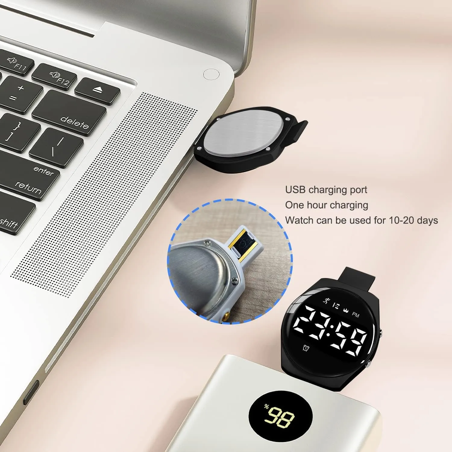 for Ages 5-15 No App Needed Waterproof usable headquarter install texture fascinate Watches for Kids Kids Digital Watch for Boys Girls$Sports Watch with Fitness Tracker Pedometer Vibration Alarm 