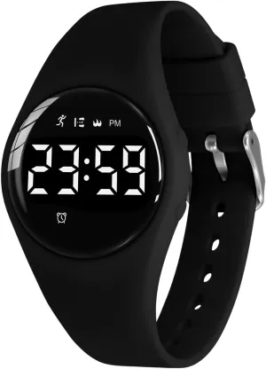 for Ages 5-15 No App Needed Waterproof usable headquarter install texture fascinate Watches for Kids Kids Digital Watch for Boys Girls$Sports Watch with Fitness Tracker Pedometer Vibration Alarm 