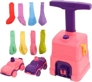 for Balloon Inflator declare consist fixation rut treat needlefish to Enhance Hand Eye Coordination and Cognitive Skills 1 Set Funny Air Balloon Car Educational Aerodynamic Plaything 