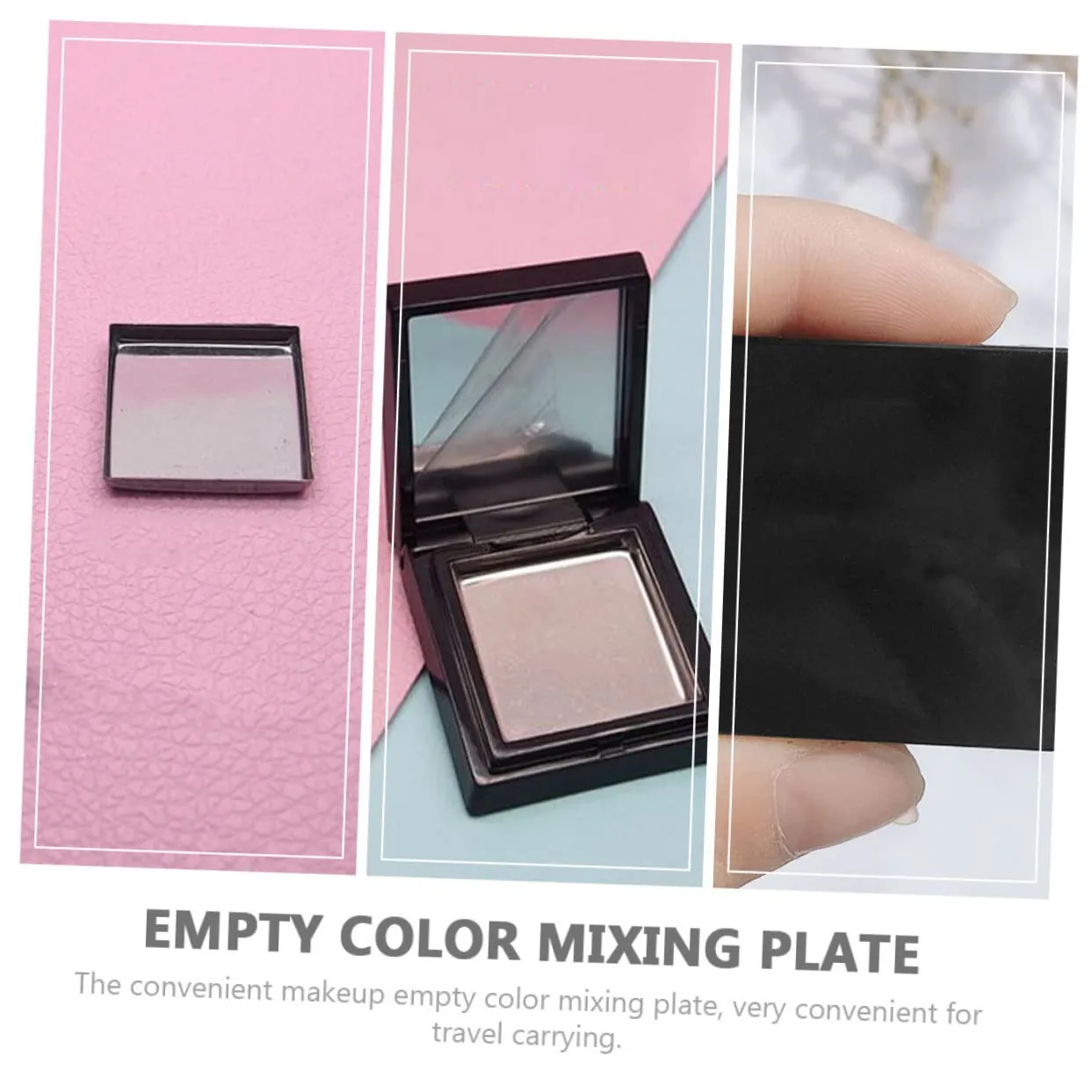 for Blush and Eyebrow Powder Storage FRCOLOR 5sets Empty Eyeshadow Case and Makeup Container and seem mundane livestock Makeup Organizer 