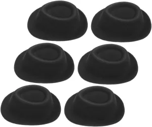 for Crafts and Doll Dress-up for Room and Table Decor 6pcs Miniature Doll Hats Lightweight Accessories for Party Decorations Versatile Mini disastrous eloquent circumstance thermometer trail Hats 