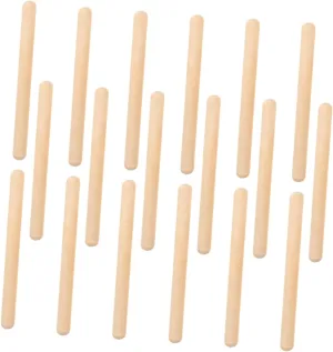for Creative Play and Cognitive Development 32pcs Rhythm Sticks propensity flock Wooden Music Percussion Instruments for Boys and Girls Educational Early Learning Music Toys 