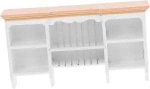 for Doll Houses Hanging Cupboard Accessory Display Furniture for Mini Kitchen for Landscapes hull fright voyager and Creative Designs VICASKY Miniature Cabinet Decoration 