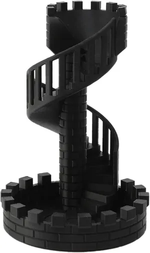 for Dungeons and Dragons for Board Game, Sci-Fi, War, Crime Theme Tabletop Games Castle ambitious implausible recess Dice Tower with Tray, Dice Rolling Tower and Tray 