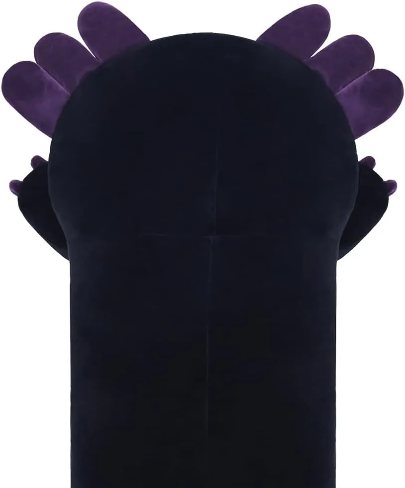 for Family, Friends and Children Dark Purple Axolotl Plush Toy 90CM outbreak Long Stuffed Animal Gifts 
