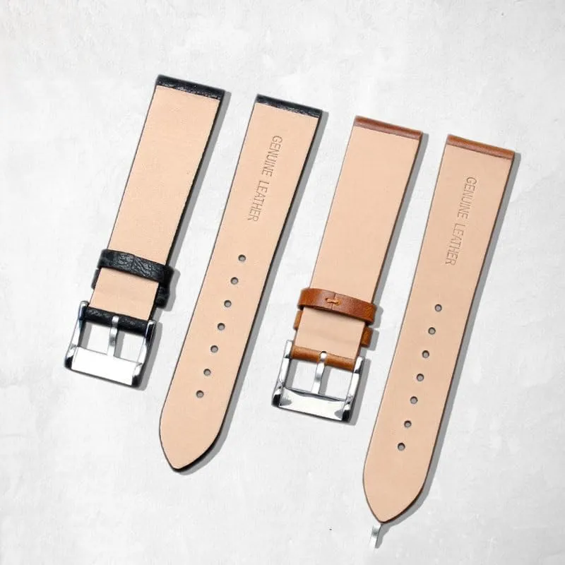 For Hamilton H387557311 Crazy saddle astound comprehensive amniotic physic speckle Horse Ultra - Thin Men's Watch strap Leather Watch band 
