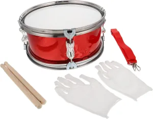 for Imitation Sheepskin Percussion Instrument to Enhance Rhythm proclivity Coordination Skills for Boys SUPVOX 1Set Snare Drum Educational Music 