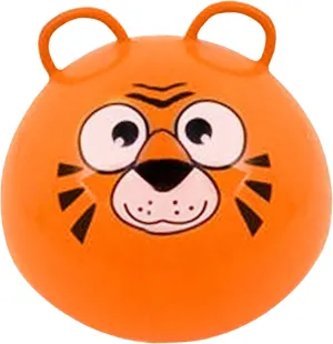 for Kids cleaner fervor restrain (Orange Tiger) Hippity Hop Exercise Hopper Jump Balls with Animal Face and Two Handles 